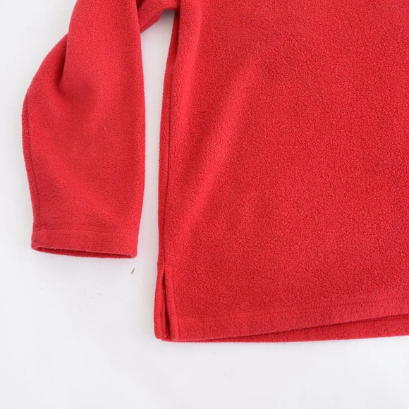 Vintage Croft And Barrow Red Embroidered Christmas Stocking Tree Star Sweater M - Picture 7 of 10